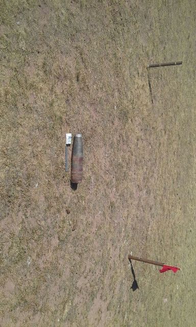 В Ошской области найдено еще 3 снаряда от гаубицы