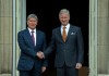 Алмазбек Атамбаев встретился с Королем Бельгии Филиппом