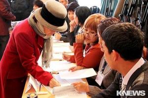 Около 94-х тысяч граждан воспользовались избирательным адресом в Бишкеке