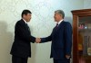 Алмазбек Атамбаев принял генерального секретаря Всемирной таможенной организации Кунио Микура