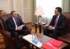 Чрезвычайный и полномочный посол Кыргызстана вручил копии верительных грамот главе МИД Беларуси