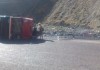 В реку Кара-Балта попал мазут