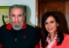 Президент Аргентины встретилась с Фиделем Кастро в Гаване