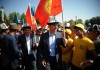 На встречу с лидерами партии «Республика-Ата Журт» пришли более 20 тыс. жителей Базар-Коргоонского района