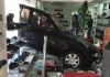 В Казахстане водитель легковушки «припарковался» прямо в магазине