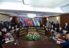 Алмазбек Атамбаев принимает участие в заседании Совета глав государств-участников СНГ в узком составе
