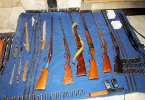 За прошедший месяц сотрудники МВД изъяли шесть единиц незаконно хранящегося оружия