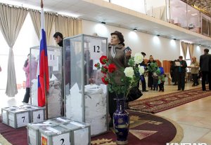 Выборы президента России в Бишкеке