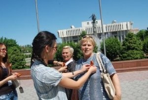 В КГЮА стартовала акция «Георгиевская ленточка» в честь Дня Победы