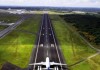 В аэропорту «Манас» закончен первый этап реконструкции взлетно-посадочной полосы