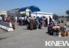 На кыргызстанско-узбекистанской границе местные жители устроили акцию протеста