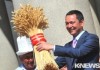 Омурбек Бабанов принял участие в церемонии вручения лизинговой техники фермерам Кыргызстана