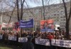 У здания Первомайского суда проходит митинг в поддержку подсудимых «атажуртовцев»