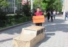 В Бишкеке произошло картонное ДТП