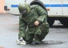 В Бишкеке саперы ГКНБ расстреляли подозрительную сумку из водяной пушки