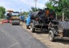 В селе Ак-Жар Нарынской области завершается реабилитация автодороги