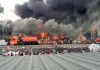 В пожаре на рынке в Алматы пострадали граждане Кыргызстана