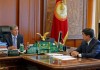 Атамбаев обсудил реформу пенсионной системы с председателем Соцфонда