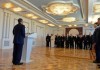 Десяток верительных грамот вручили президенту Кыргызстана одномоментно
