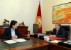Президент Кыргызстана принял министра здравоохранения