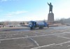 Главную площадь Оша очистили от следов всадников