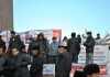 Количество митингующих сторонников Келдибекова в Оше увеличилось до 50