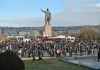 В Оше проходит митинг за возвращение Мырзакматова в кресло мэра