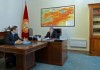 Алмазбек Атамбаев принял министра энергетики и промышленности Осмонбека Артыкбаева