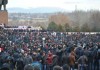 В Оше на площади собралось более 4 тыс. митингующих – УВД