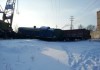 На территории Токмакского стекольного завода сошел с рельсов грузовой состав