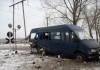 В Украине поезд протаранил маршрутку