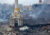 Столкновения между правоохранителями и митингующими в столице Украины на данный момент остановились