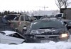 Снежная волна в Канаде разбила 96 машин