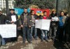 В Бишкеке прошла акция солидарности с Украиной