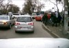 В Бишкеке сбили светофор (видео)
