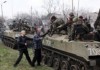 Украина согласилась отвести бронетехнику от Краматорска