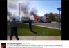 Американский истребитель рухнул на город в штате Калифорния