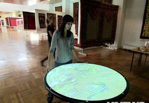 В Бишкеке состоялась художественная выставка с применением высоких технологий