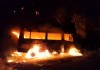 В сгоревшем под Бишкеком микроавтобусе обнаружили труп