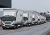 Первые грузовики из колонны с гумпомощью прибыли к границе с Украиной