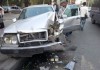 В Бишкеке девушка сбила пенсионера и врезалась в маршрутку