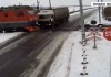 В Казахстане поезд сошел с рельс из-за грузовика