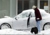 Высота снега в Алматы увеличилась до 60 сантиметров в предгорных районах