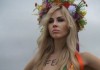 Активистка FEMEN пыталась похитить фигурку младенца Христа в Ватикане