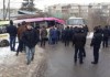В Алматы автобус с пассажирами снес 10 авто