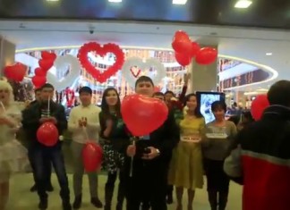 В День святого Валентина Bishkek Park стал оазисом любви для всех влюбленных!