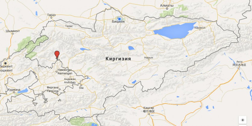 Джалал абад киргизия карта спутник
