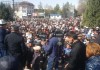 Темира Сариева освистали на митинге в Аксы