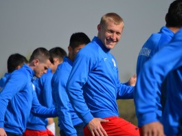 Национальная сборная Кыргызстана готовится к матчу против Таджикистана