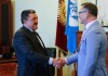 Мэр Бишкека Албек Ибраимов встретился с послом Украины